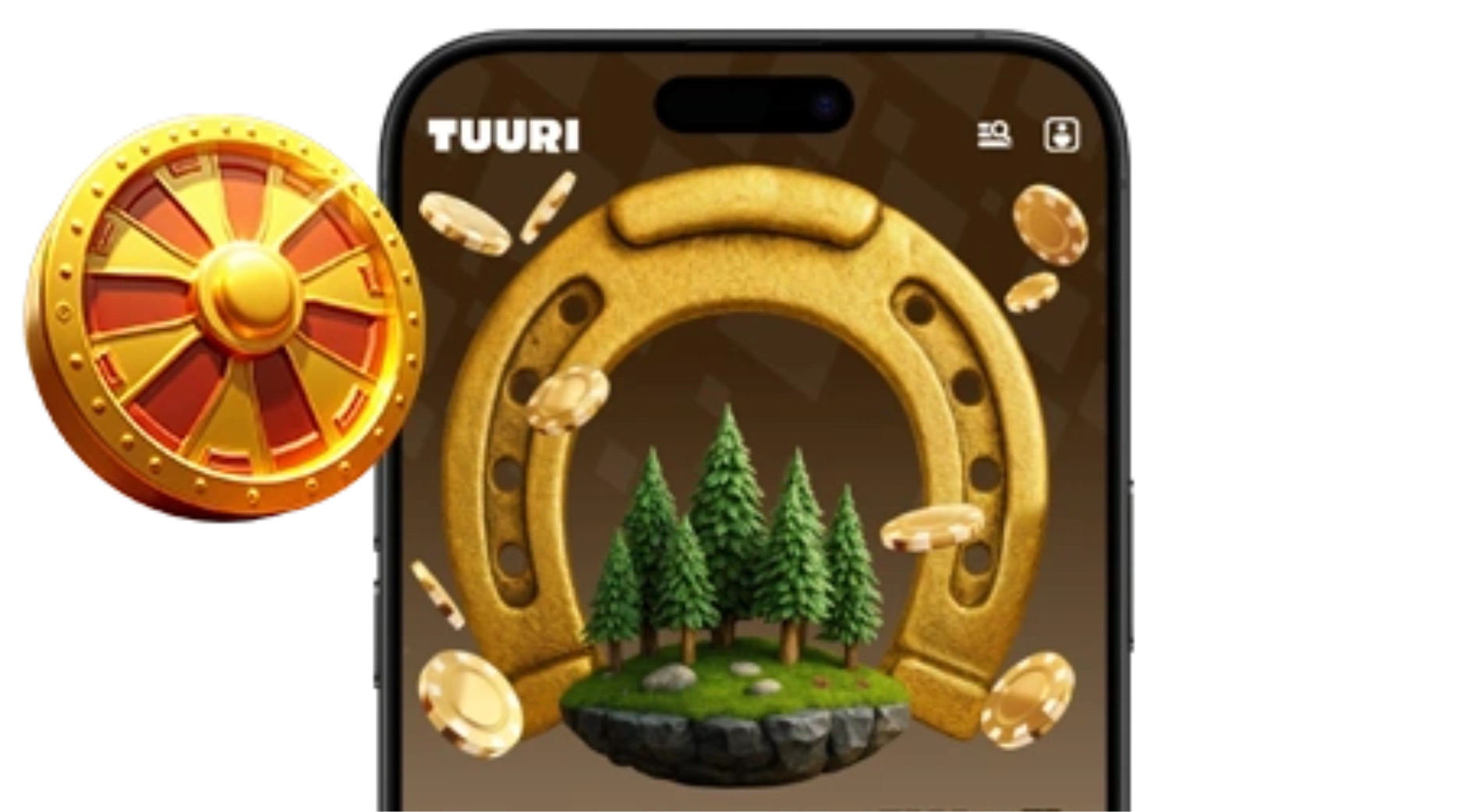 Tuuri Casino-sovelluksen kuvakaappaus
